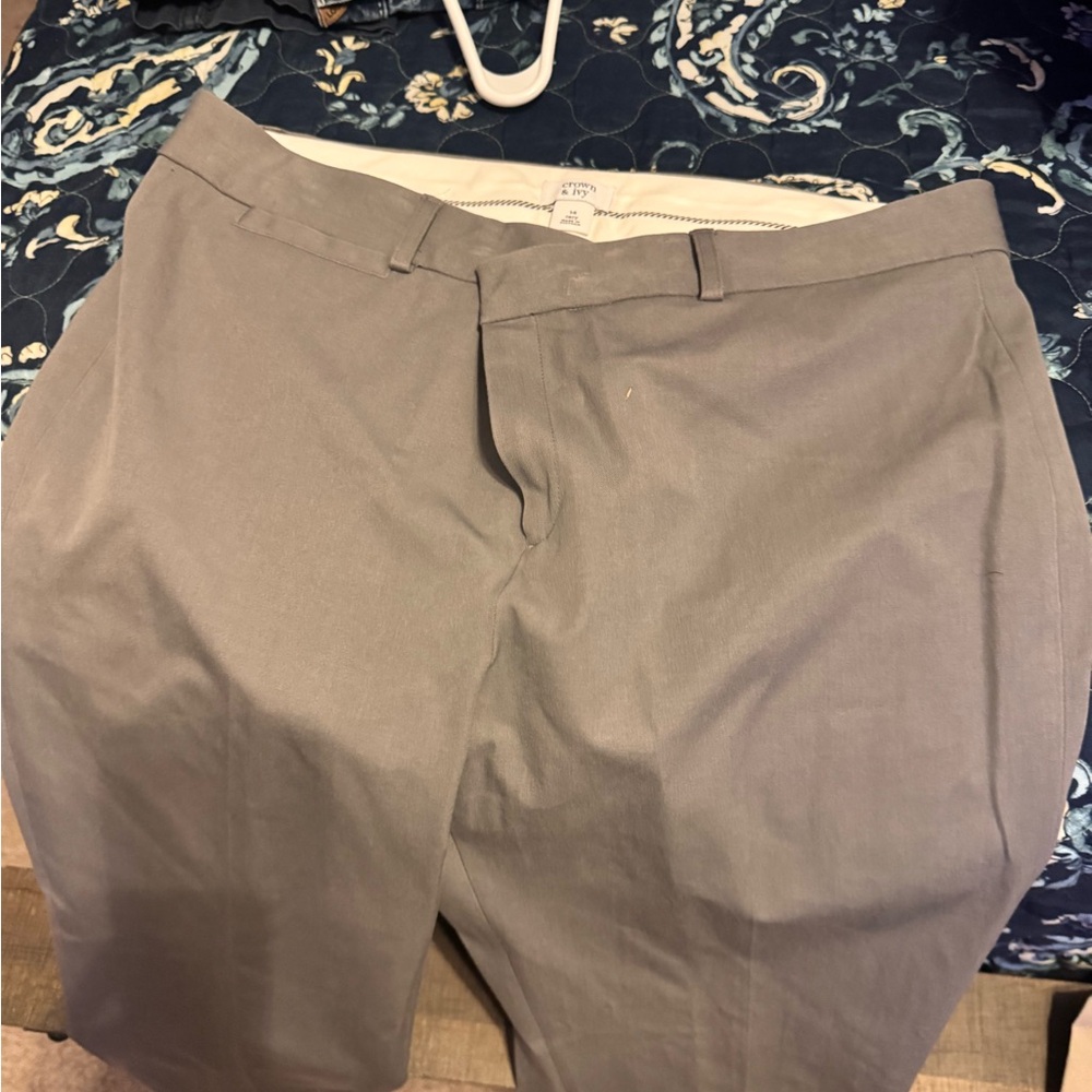 Crown & Ivy Gray Trousers